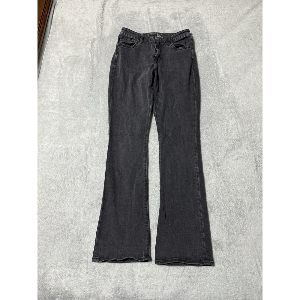 Arizona‎ Jeans Womens 7 Black Hi-Rise Bootcut Stretch Denim 25x29